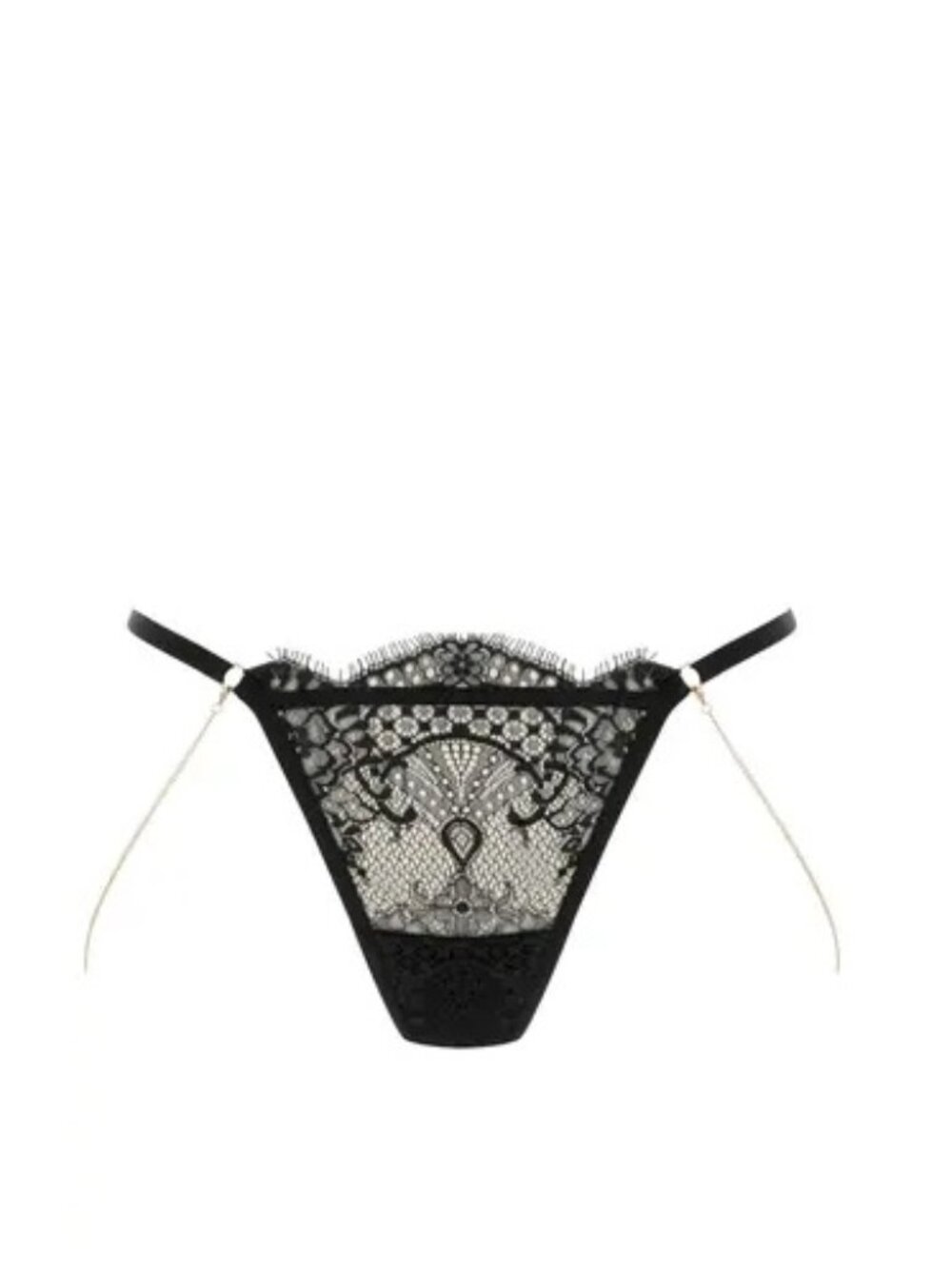 Dita Von Teese Black Betony G String, XS